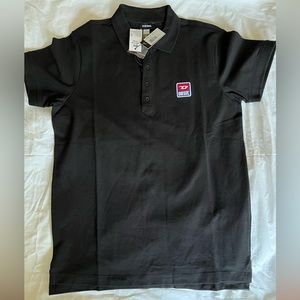 MEN PREMIUM DIESEL
T-KAL-PATCH Cotton short sleeve
Polo Shirt BLACK Size L & XL